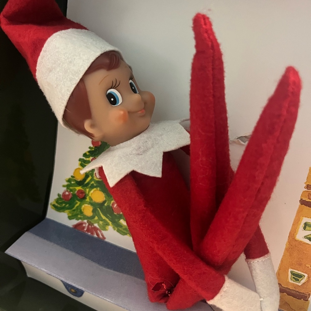 Elf on the Shelly: A Christmas Tradition - Book & Boy Elf set - Picture 7 of 7